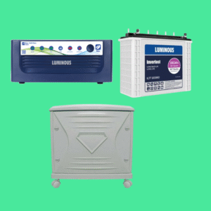 Diwali Offer : Luminous Eco Volt 1650 VA Combo with RC 18000 Batteries + Trolley Combo
